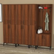 Resim Kalender Dekor Rose-1-3-4-4 Portmanto Vestiyer Ayakkabılık RS05 