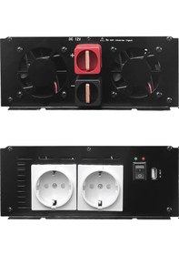 Resim S-link Sl-1500w Dc12v-ac230v 1500w İnverter 