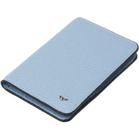 Resim Mavi Deri Unisex Kredi Kartlık - S1KK00001645-I6T 