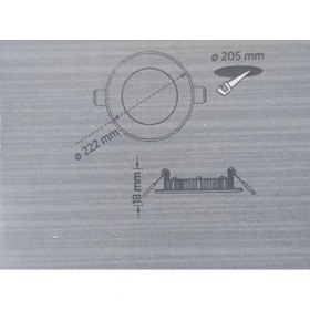 Resim Cata CT-5149 18W/6400K Alm. Panel Led Armatür (Beyaz-6 Adet) 