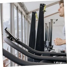 Resim YARNOW Egzersiz Bisikleti Tablet Braketi Koşu Bandı İçin Sağlam Cep Telefonu Braketi 