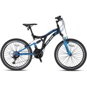 Resim STOREMAX trendymr HUNTER - 24" - MTB - 15' - 21 Vites - V.B - Siyah/Gri-Mavi Life 1171957 