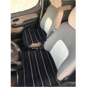 Resim Oto Koltuk Koruyucu Kılıf Hasır Araba Örtü Kilim 3 Parça 