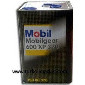 Resim Mobil Gear 600 Xp 320 Yüksek Performanslı Endüstriyel Dişli Yağı 16 L 