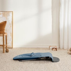 Resim BabyBjörn Bliss Ana Kucağı Woven Melange Blue 