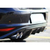 Resim Vw Golf Mk7 R Style Difüzör Piona Black 2012 - 2019 Plastik N11.3009 