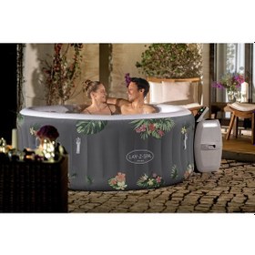 Resim Lay-z-spa 60061 Aruba Signature Airjet Şişme Spa Havuzu, 2-3 Kişilik Gri 