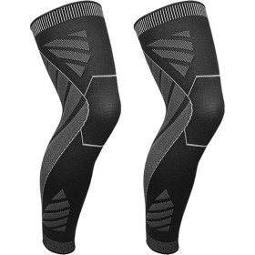 Resim Qcuiil Tam Bacak Kompresyonu, Tam Bacak Kompresyon Kolu, Dizler ve Bacaklar Için Kompresyon Kolları L (Yurt Dışından) 