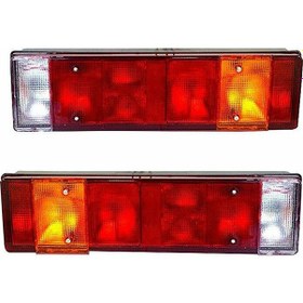 Resim Üçler 7 Fonksiyonlu Stop Lamba Takımı Sağ - Sol Çift 