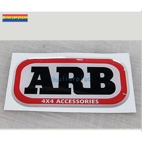 Resim Bej-80mm X 40 Mm-3d Araba Plakası Epoksi Etiket Arb Rozet Kubbe Çıkartması 4x4 Aksesuarlar Yarış Tampon Pencere Di 