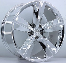 Resim R1 Wheels 20 inç 5*115 ET26 Krom Jant Takımı (J-446) 