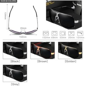 Resim Kahverengi Kraliyet Sıcak Sıcak Satış Polarize Uv400 Güneş Gözlüğü Tasarımcısı Güneş Gözlüğü Markaları Kahverengi 