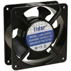Resim Tidar 120X120X38 mm 220V Ac Kare Fan -Kargo Bedava 