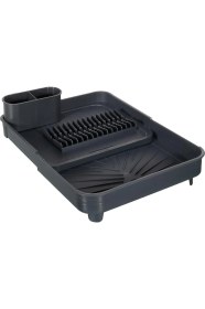 Resim Delixa Miss Collection Açılır Kapanır Bulaşıklık Tabaklık, Su Tahliye Oluklu ve Çatal Kurutmalıklı-Modern T 