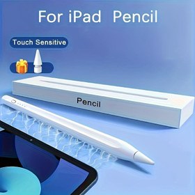 Resim iPad Kalem Stylus Kalem ile Palm Reddi ve Eğim Fonksiyonu, 13 Dakikalık Hızlı Şarj, USB Şarj, Şarj Edilebilir Lityum Polimer Pil, Elektronik Bileşenler Dahil 
