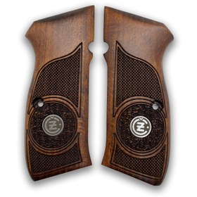 Resim ZIB GRIPS CZ-75 Pistol Grip Handmade From Walnut Wood Ars.022 