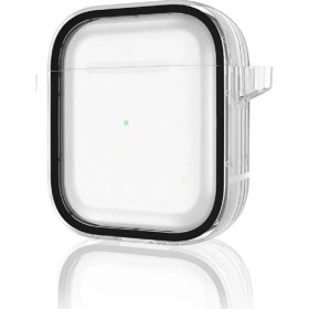 Resim Airpods 4 (4.nesil) Shiny Faf Kılıf Siyah 