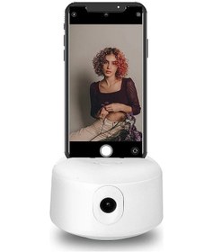 Resim Shineyee 360 Nesne İzleme Tutucu Taşınabilir Akıllı Çekim Gimbal 360 Döndürme Yüz Nesnesi Otomatik İzleme Telefon Tutucu Beyaz Diğer 