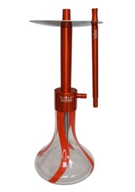 Resim Alfeshisha F1 Siyah Kırmızı Performans Nargile Takımı 