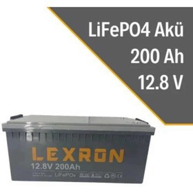 Resim Lexron 200ah 12.8v Lityum Akü 