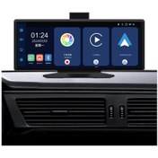 Resim 10.26inç Dokunmatik Ekran Wifi Bluetooth 4k Carplay Ön-arka Kamerası 1600x600 Çözünürlük Uyumlu 
