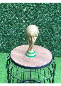 Resim Fifa Dünya Kupası 25 Cm 3d Renkli Baskı World Cup Altın 