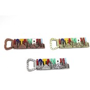 Resim İstanbul Yazısı Metal Magnet Ve Açacak 