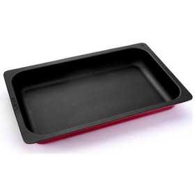 Resim Lava Servis Tepsisi 53 X 32 Cm Kırmızı Kırmızı 