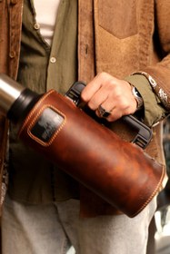 Resim Stanley Termos Kılıfı 2.3L - Dark Brown 