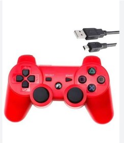 Resim comse Ps3 Dualshock 3 Kablosuz Oyun Kolu Şarj Kablosu Dahil 