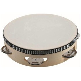 Resim Temel Ahşap Zilli Tef 20 Cm 