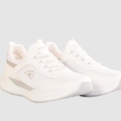 Resim Erkek Casual Rahat Konforlu Bağcıklı Spor Ayakkabı Fileli Terletmez Yüksek Taban Sneaker Beyaz - Gri 