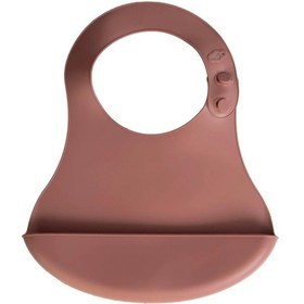 Resim Babyjem Mini Silikon Mama Önlüğü Mocha 