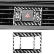 Resim Oasis Oasis Acil Flaş Düğmesi Kapağı Trimi Karbon Fiber Q5 2018-2023 (Yurt Dışından) 