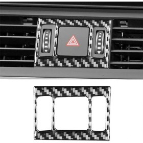 Resim Oasis Oasis Acil Flaş Düğmesi Kapağı Trimi Karbon Fiber Q5 2018-2023 (Yurt Dışından) 
