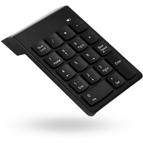Resim ForWhat Büro Ev Ofis Bilgisayar Klavyesi için Mini Numeric Kablosuz Keypad 