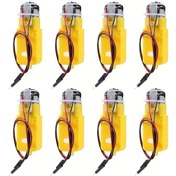 Resim Chuangyinshop 8 Adet Tt Motor 3v-6v 1:48 Redüksiyon Dişli Kutusu Arduino Dıy Robot Şase Modeli 
