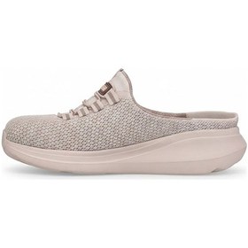 Resim King Paolo D5109 Krakers Sabo Kadın Memory Foam Düz Sandalet Bej Bej 