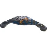 Resim Eco Lounge Dekoratif Zamak Boğaziçi Kulp - 64MM, Eskitme, 1 Adet 