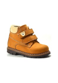 Resim Bayrak Hakiki Deri Sarı Cırtlı Ortopedik Erkek Bebek Çocuk Bot (465343308) Sarı 