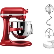 Resim Kitchenaid 5KSM7580XEER Artisan 6.9 Litre Empire Red Stand Mikseri KitchenAid