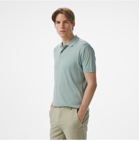 Resim Nautica Erkek Yeşil Classic Fit Polo Düz K55329t Yeşil 