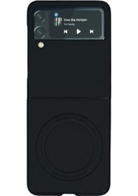 Resim Nettech Samsung Galaxy Z Flip 3 Uyumlu Nt-n036 Arka Koruma Kılıf - Lacivert Lacivert 