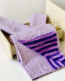 Resim 3'lü Çok Amaçlı Müslin Battaniye Seti Çok Renkli 