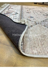 Resim Salerno Çamaşır Makinesinde Yıkanabilir Kilim Halı Hs1029 Çok Renkli 