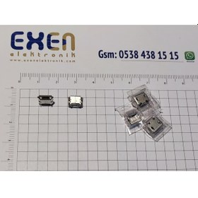 Resim 5 Pin Micro Usb Şarj Soketi Dişi (Samsung) 1 adet 