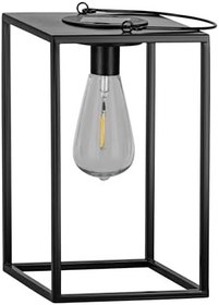 Resim Eglo 48946 LED Solar Lamba/Fener Z_SOLAR Çelik Siyah 2X0,06W U: 16cm G: 16cm Y: 26cm 3000K Açma/Kapama Şalterli 