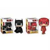 Resim Çapraz sınır sıcak satış oyuncak bebekler Justice League Batman Superman Flash anime figürleri hediye modelleri süsler 