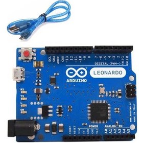 Resim Sanec-Arduino Leonardo R3 + Micro Usb Kablo 