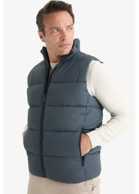 Resim Defacto Su İtici Slim Fit Astarlı Şişme Yelek C5630AX24WN Yeşil 